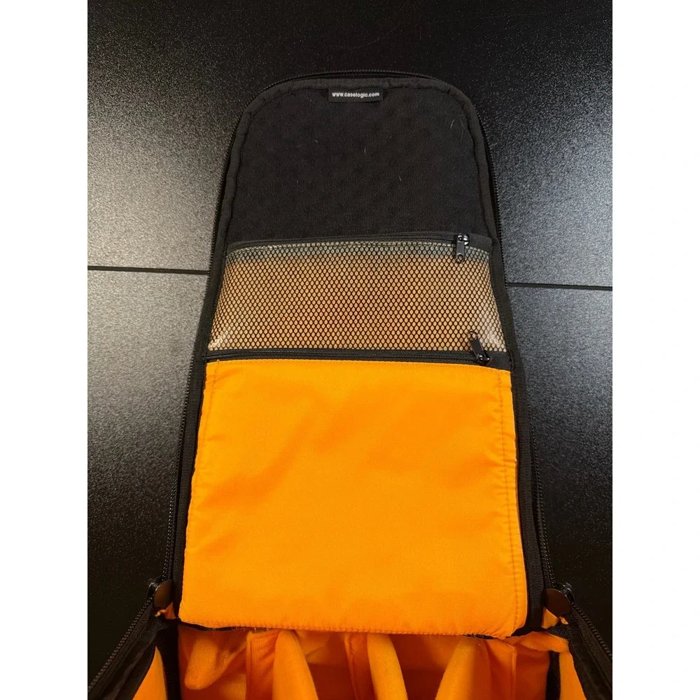 Case Logic SLRC-206 Professional SLR Camera Backpack Orange Interior / Dividers - Picture 16 of 16